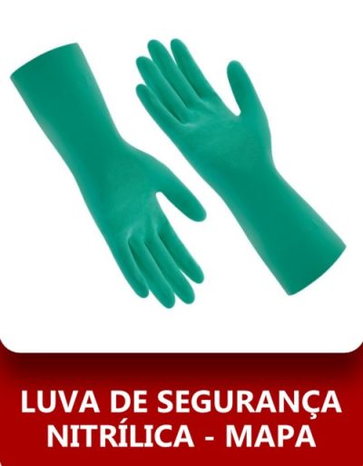 Luva de Segurança Nitrílica (MAPA)