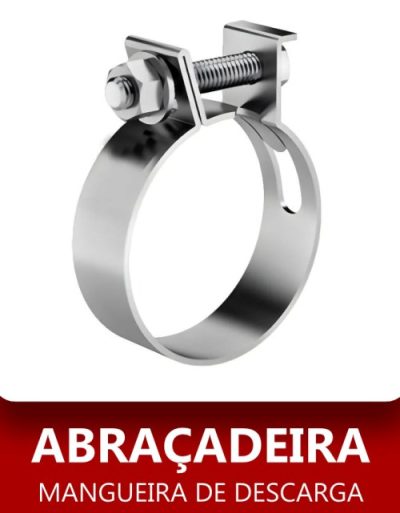 Abraçadeira para Mangueira de Descarga