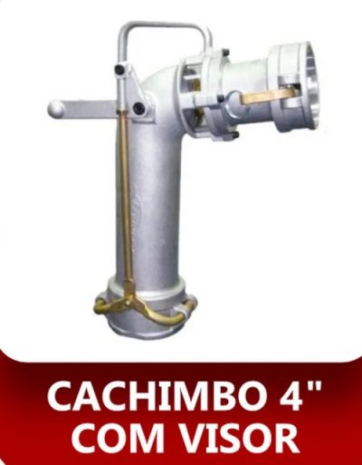 Cachimbo 4" com Visor