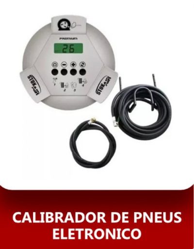 Calibrador de Pneus Eletrônico
