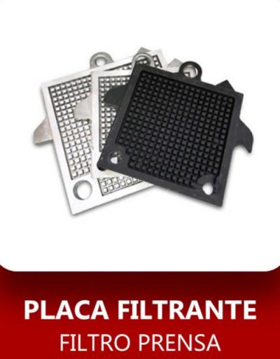 Placa Filtrante Filtro Prensa
