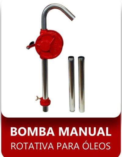 Bomba Manual Rotativa para Óleos