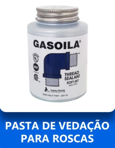 Pasta de Vedação para Roscas
