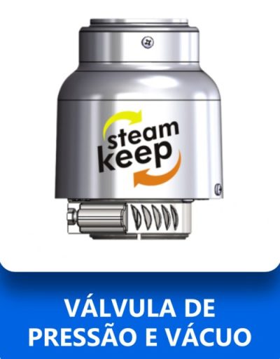 Válvula de Pressão e Vácuo