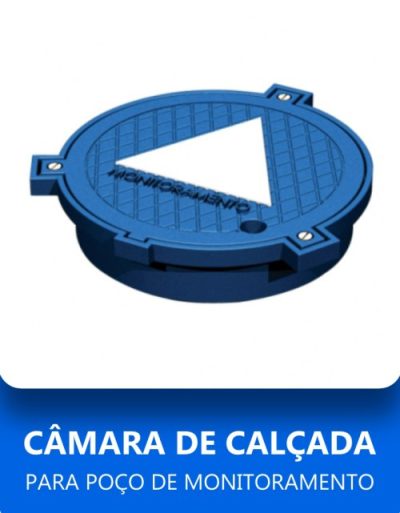 Câmara de Calçada para Poço de Monitoramento
